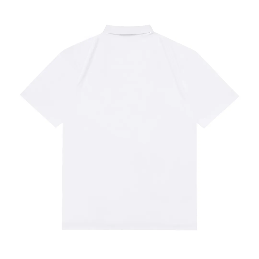 HELLY HANSEN 2025New Arrival logo Breathable Same Style polo · · · ：White Size：M-XXXL